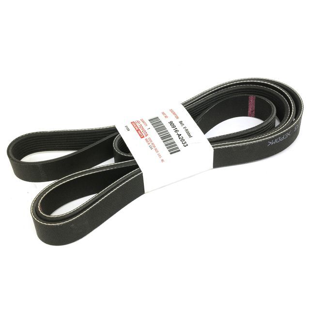 Toyota Tundra, Land Cruiser, Sequoia Drive Belt & Tensioner Kit GENUINE OEM PART