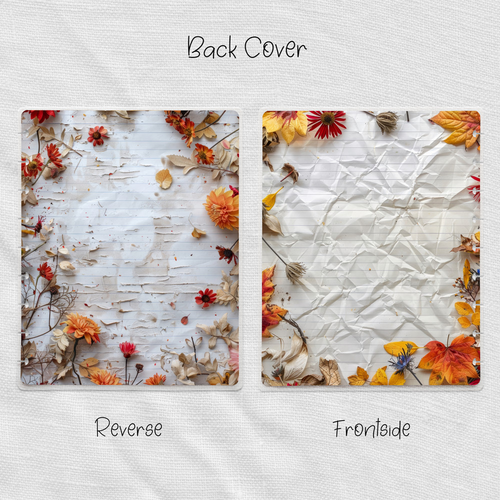 Fall Pages Leafs Classic Happy Planner Cover