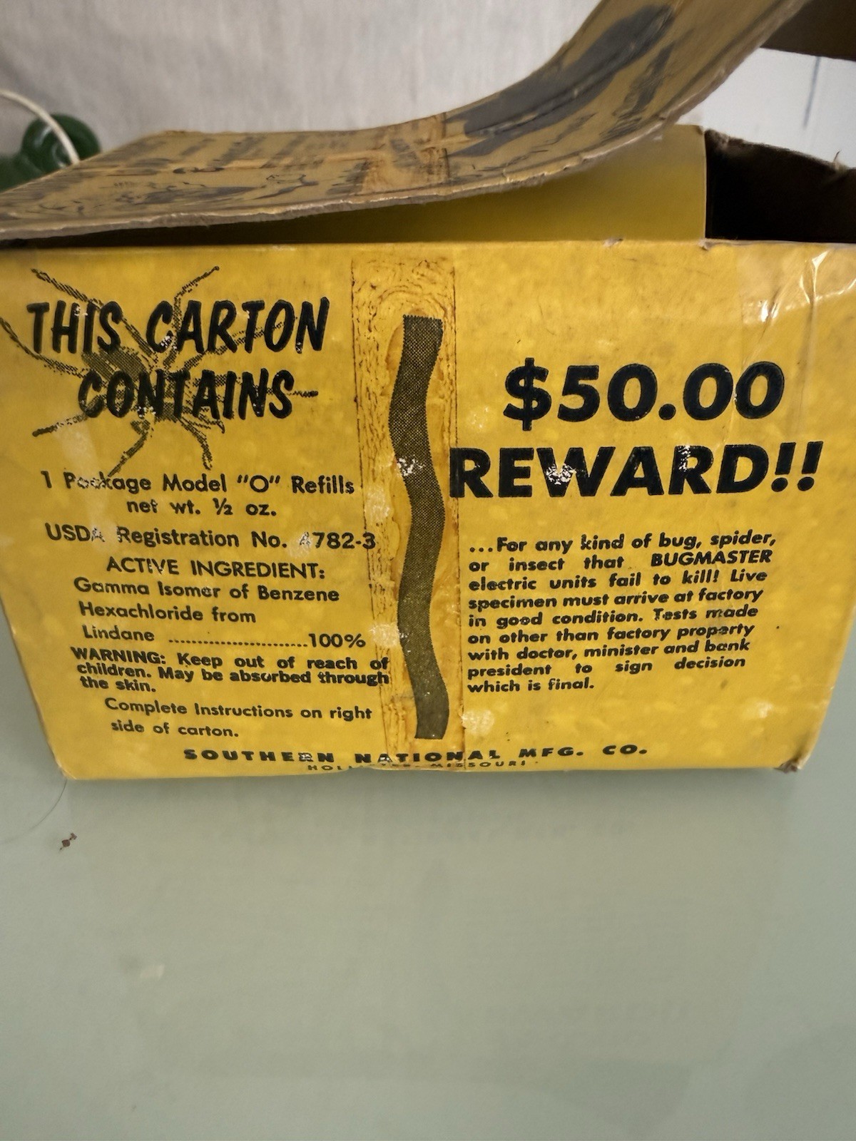 Vintage Aladdin's Magic Lamp Bugmaster Electric Ceramic Insect Control in Box