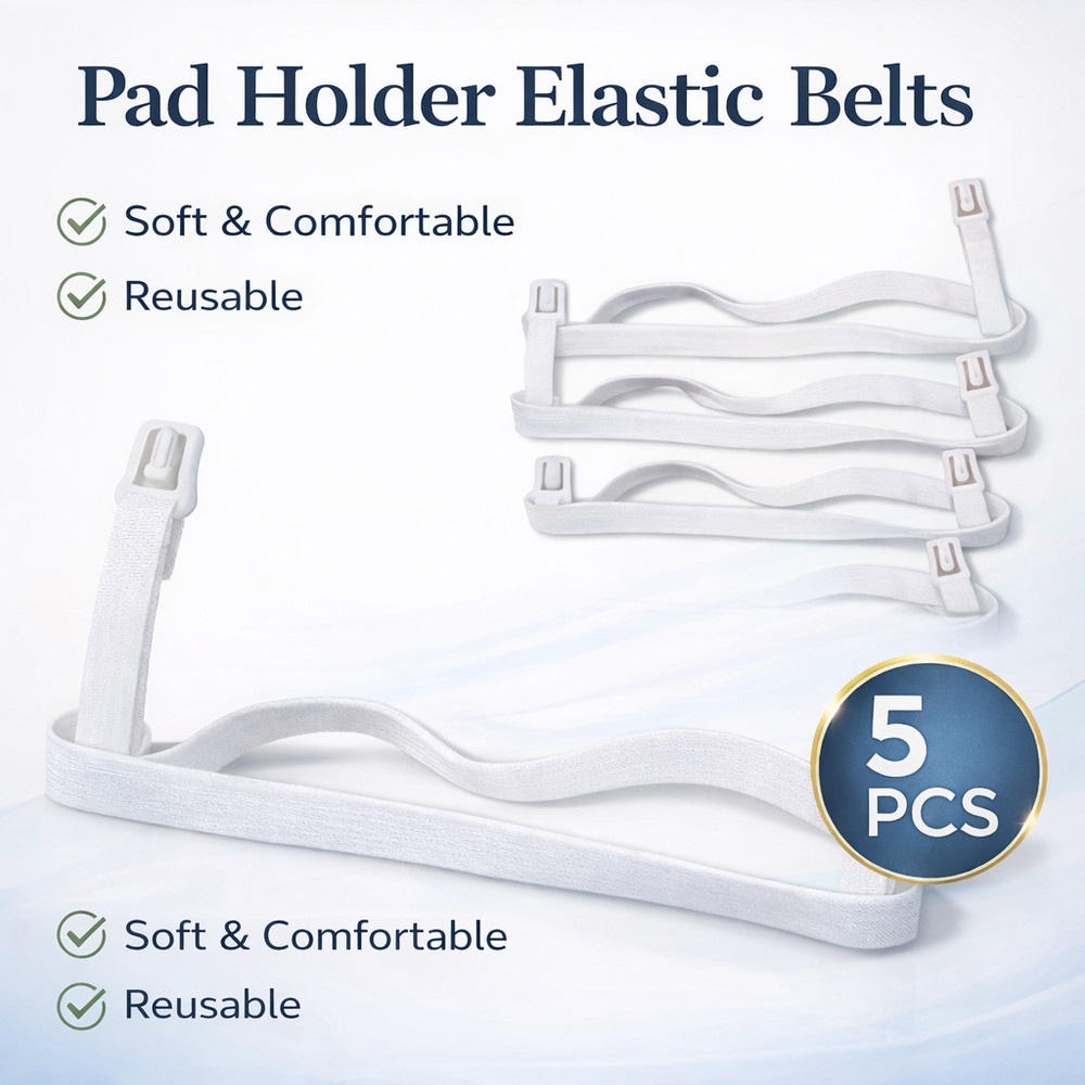 5X Belts for Sanitary Pad Model loop strap with soft (only belts Elastic)
