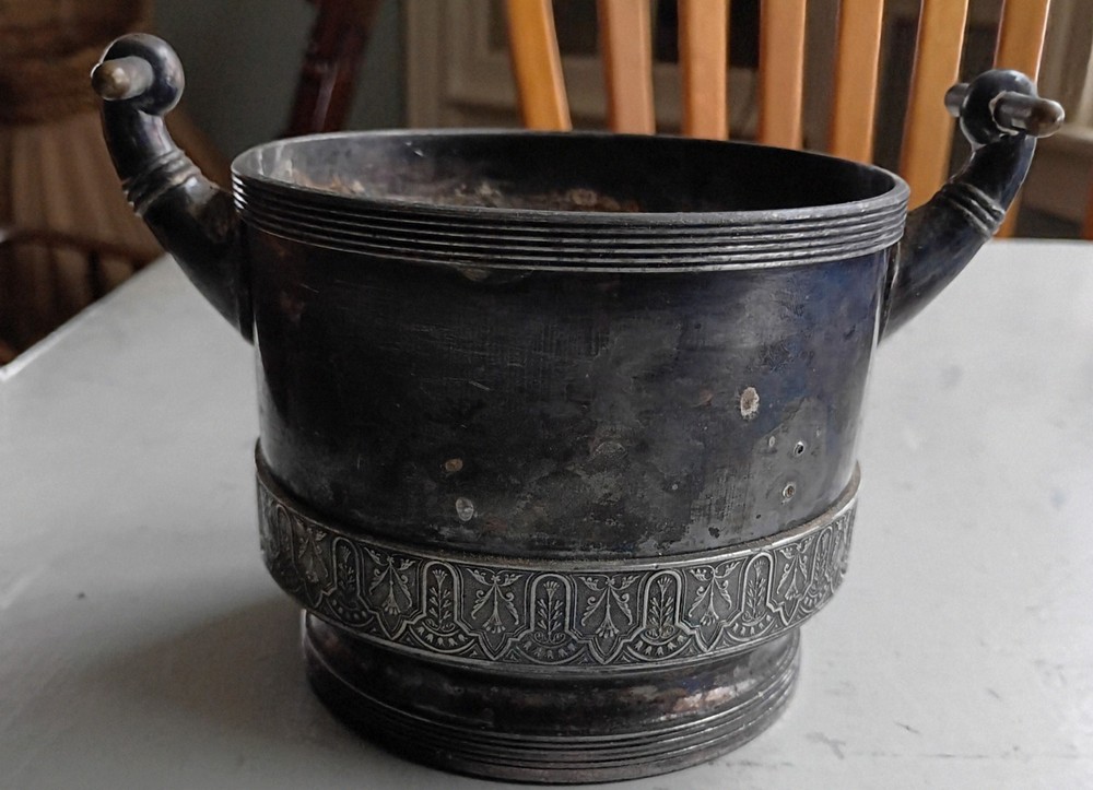 Meriden  Quadruple Plate Sugar Numbered  1418