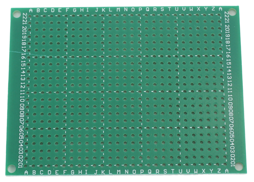 2/10 pcs Single Sided Universal PCB Proto Prototype Perf Board 6*8 6x8 cm