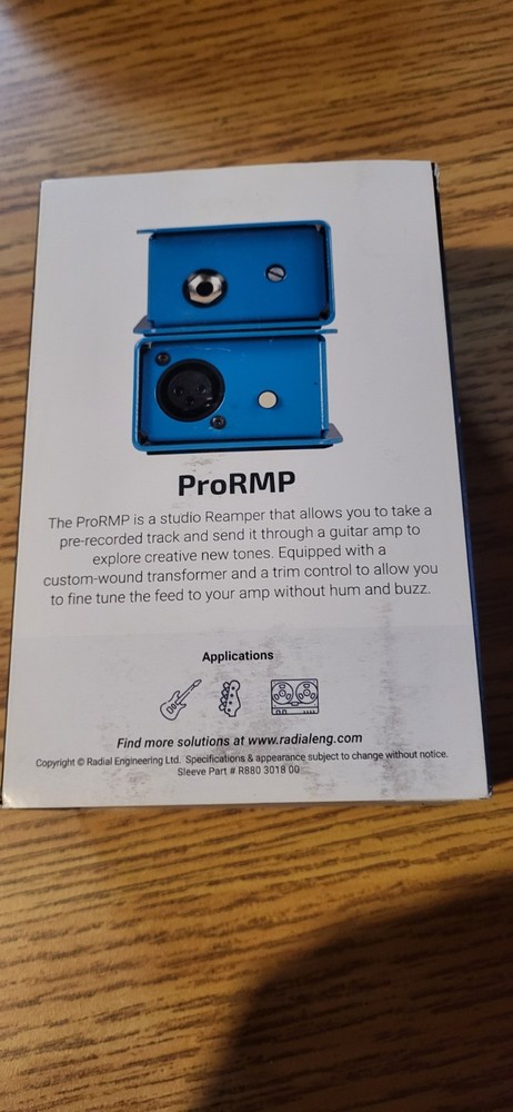 Radial Endineering proRMP Studio reamper