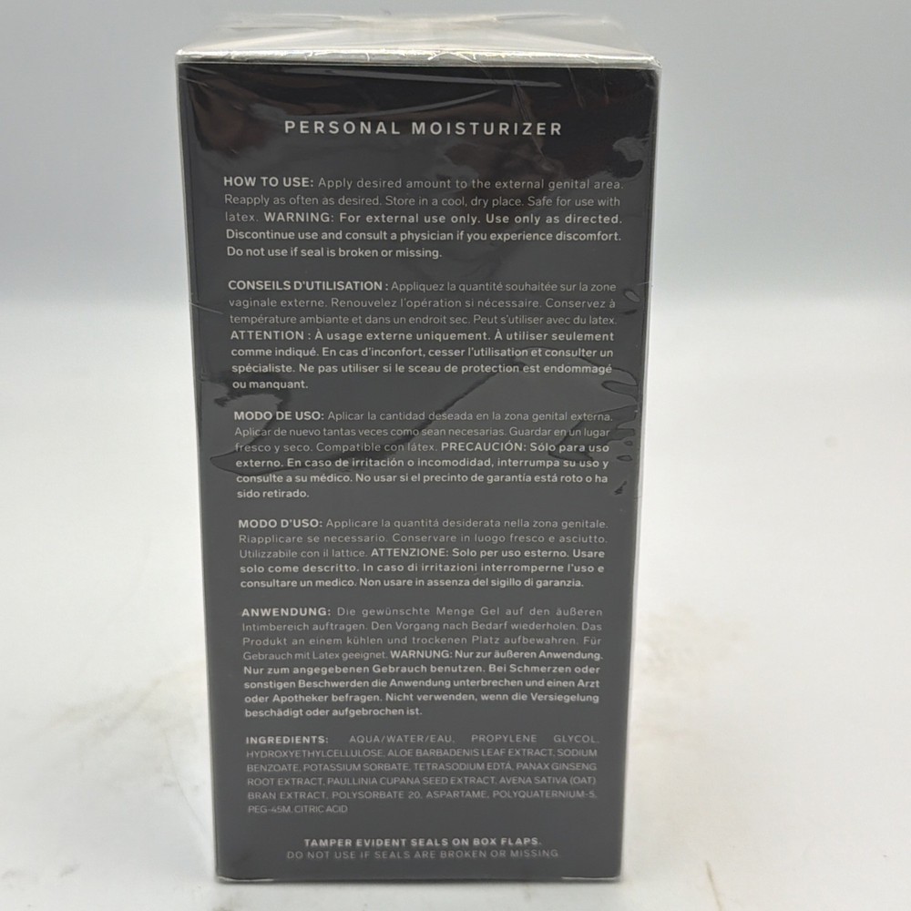 Lelo Water Based Personal Moisturizer / Lube 5 oz