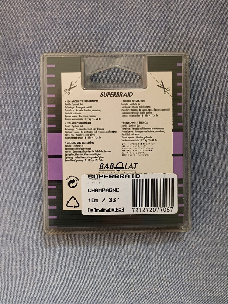 Tennis Racket Replacement Strings-Three(3) Packs and Racket Tuning System