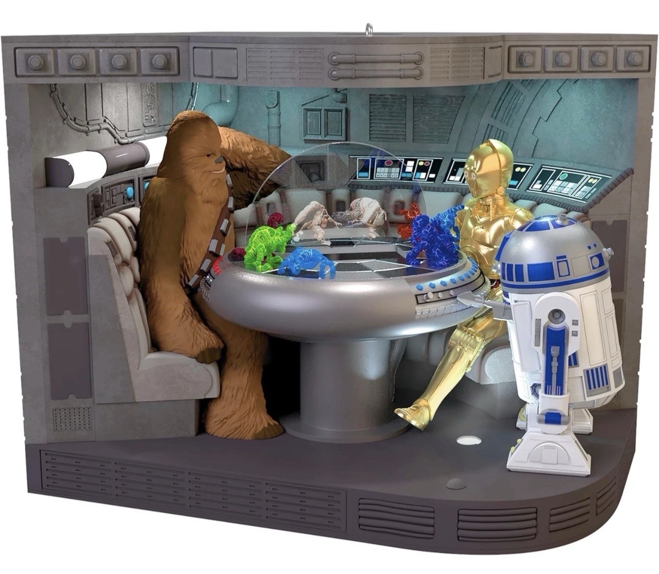 LET THE WOOKIEE WIN Hallmark 2025 STAR WARS * Wookie Dialogue Video Light + CORD