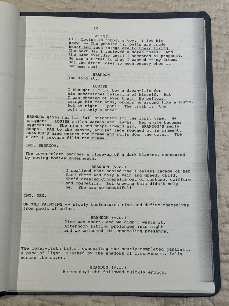 "THE NIGHT BEFORE CHRISTMAS" Script by RON FORD based on ROBERT BLOCH Story