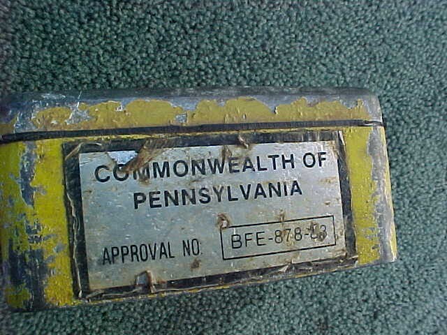 Vintage Coal Mining Detonator / Galvanometer for Blasting Machine Pennsylvania