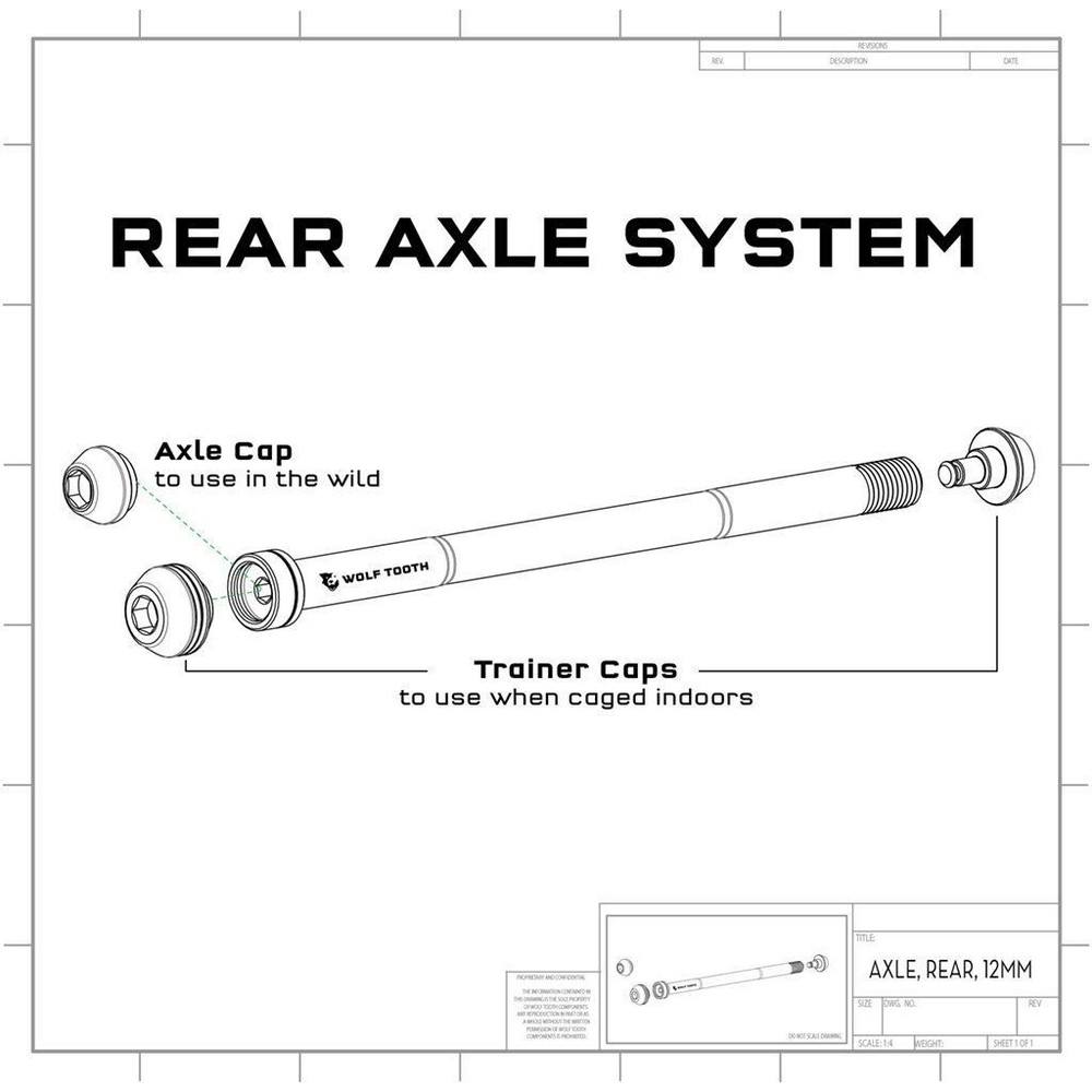 Wolf Tooth Rear Axle