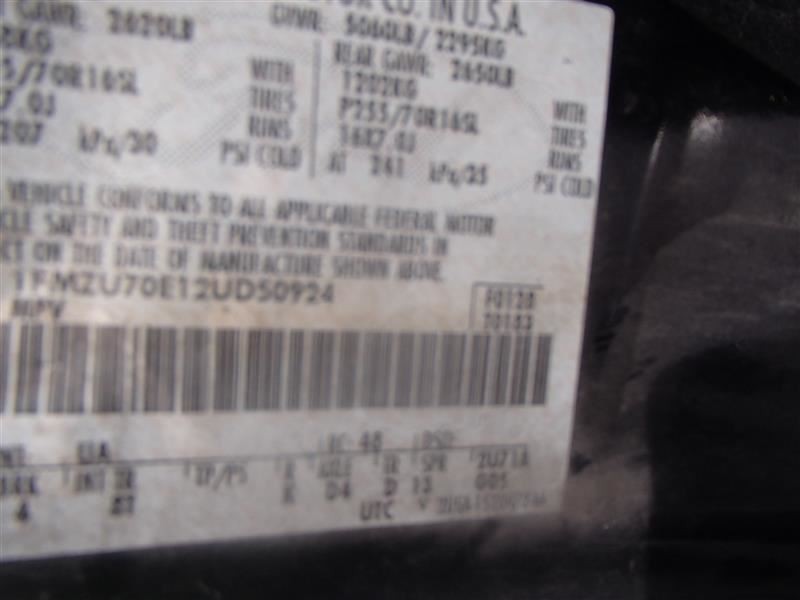 Engine ECM Electronic Control Module 2 Door Sport Pkg Fits 02 EXPLORER 884663
