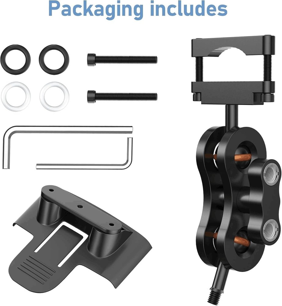 Radar Detector Rearview Mirror Mount Bracket Adjustable Holder