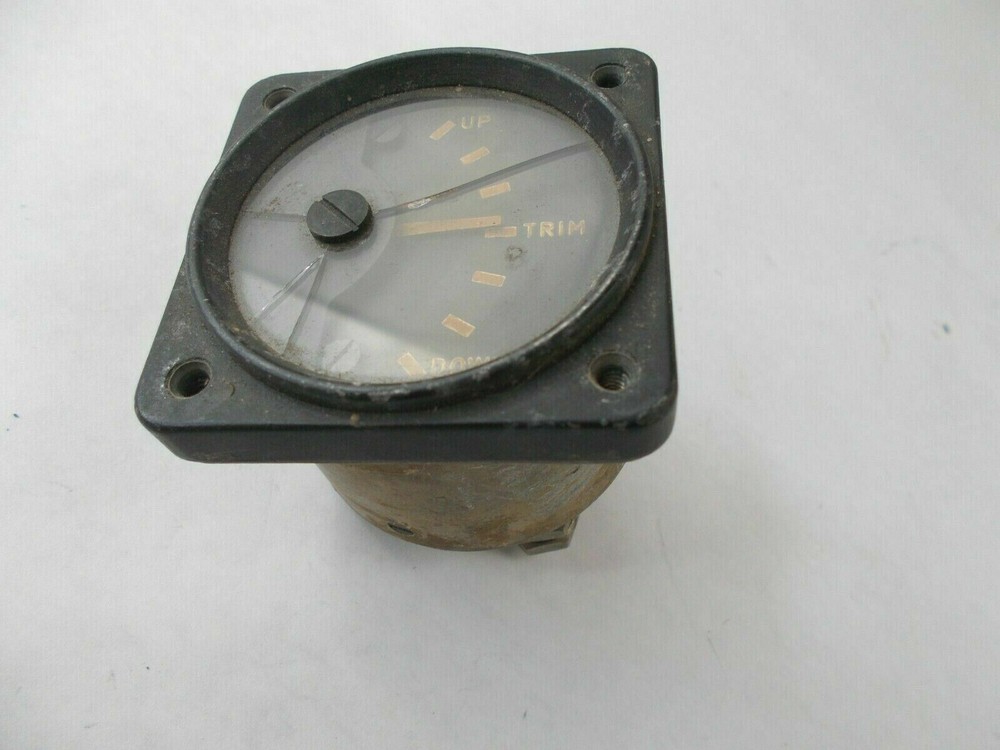 Vintage Bendix Pioneer Instrument Trim Indicator Unknown Model