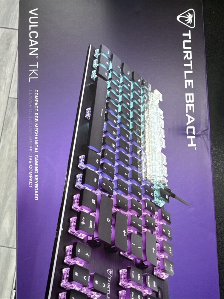 Turtle Beach Vulcan TKL Tenkeyless Linear Mechanical Titan Switch PC Gaming