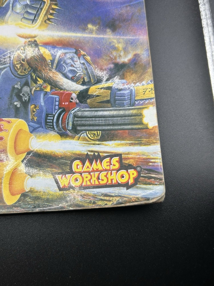 Warhammer 40K Codex Space Wolves (2nd Ed) Games Workshop GW Damaged