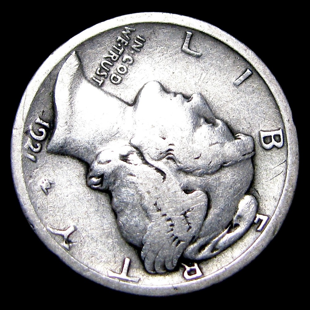 1921 Mercury Dime Silver ---- Nice Coin ---- #PP169
