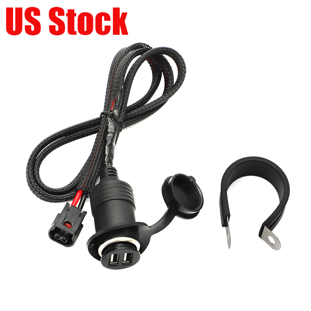17on For Honda CRF300L CRF250L Rally 2 USB Accessory Outlet Socket Power Port