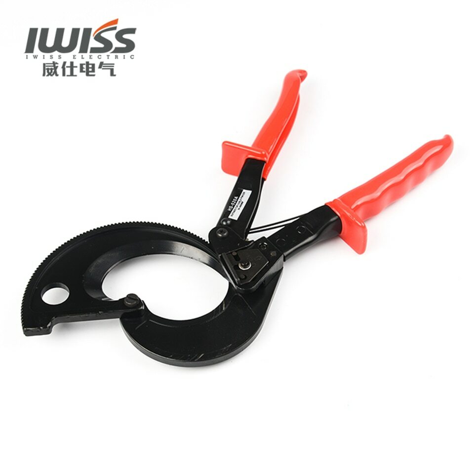 IWISS HS-520A Ratchet Cable Cutter Tools Cutting Range Max. 400mm2