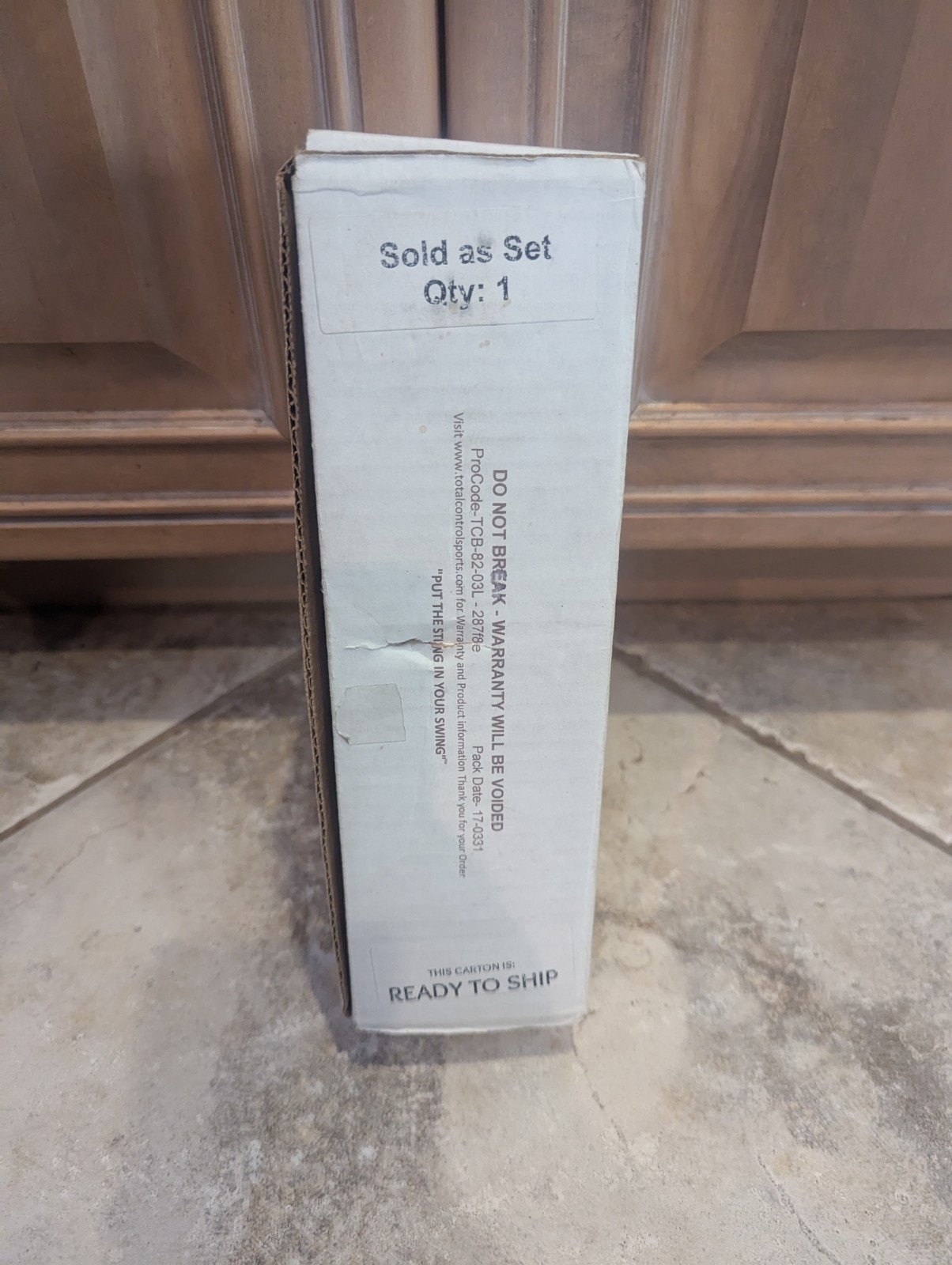 TOTAL CONTROL BALL TCB 82 Softball Weighted Training Hitting Batting Aid ~ 3 PK