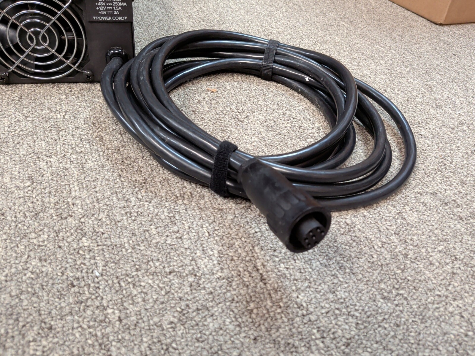 Mackie 220-Watt Power Supply For 8-Bus Mixers - Powers on, Fan Spins