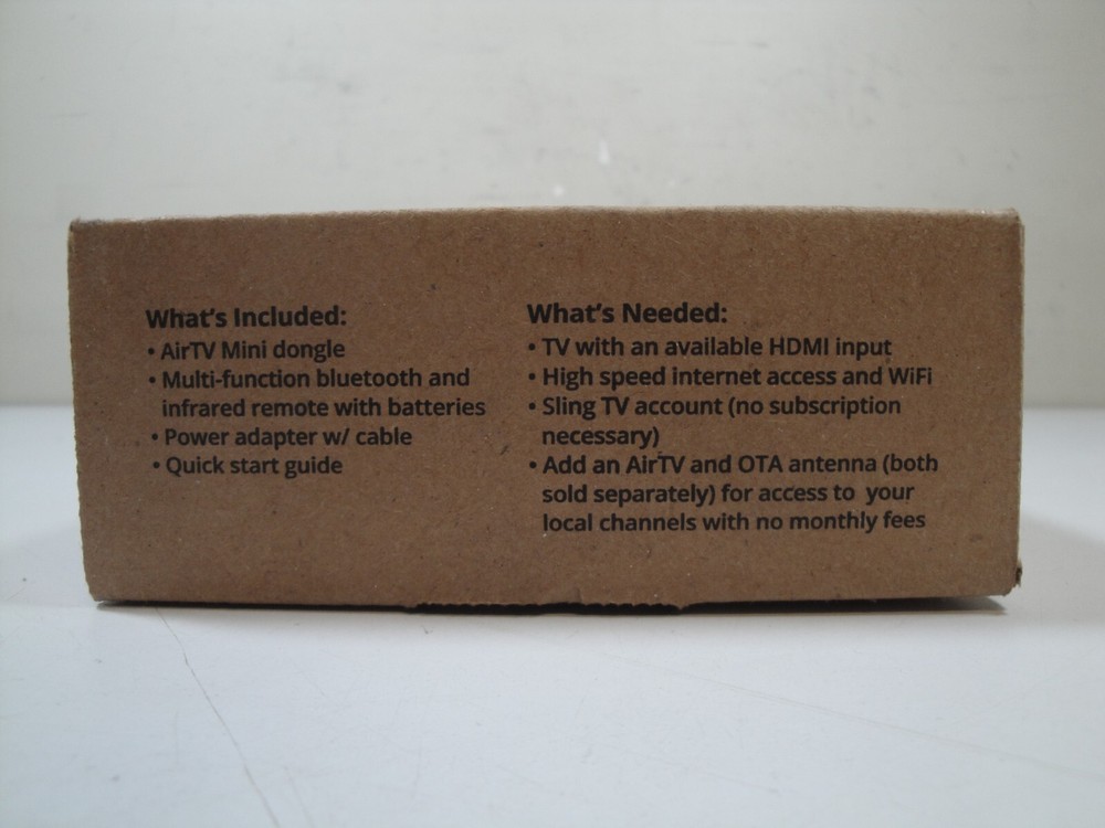 SLING AIR TV MINI DONGLE MULTI FUNCTION BLUETOOTH, REMOTE, TV TO STREAMING