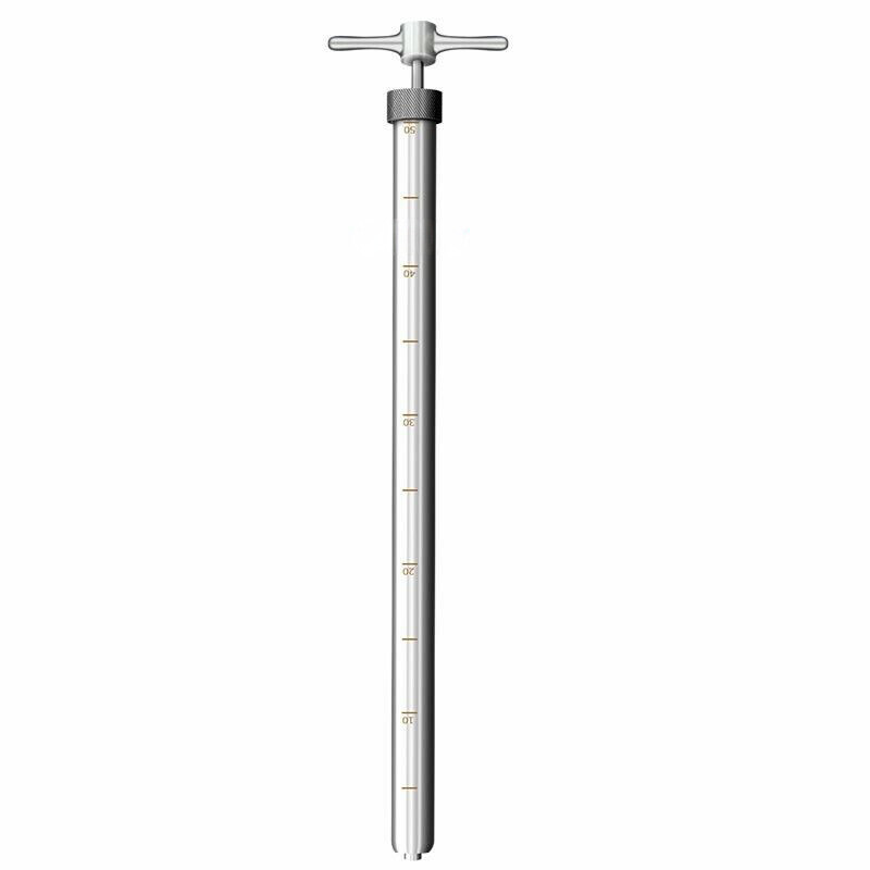 0.9m grains powder slots solid sampler probe granule,SUS304,Double handle，