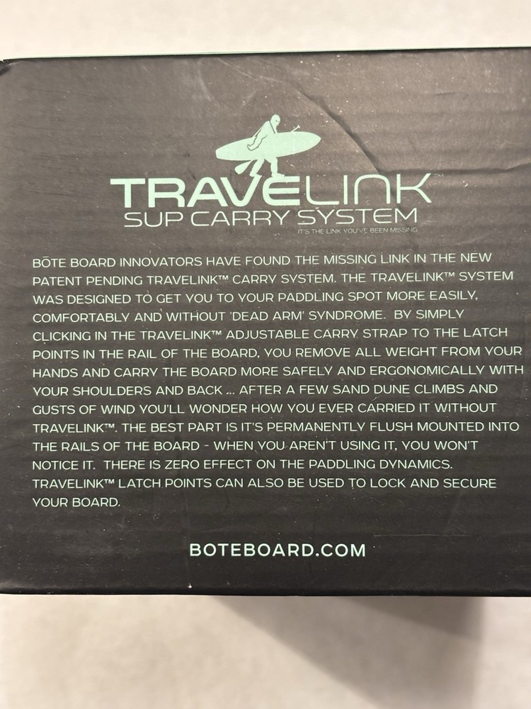 Bote Travel Link SUP CARRY SYSTEM Hands Free Shoulder Strap