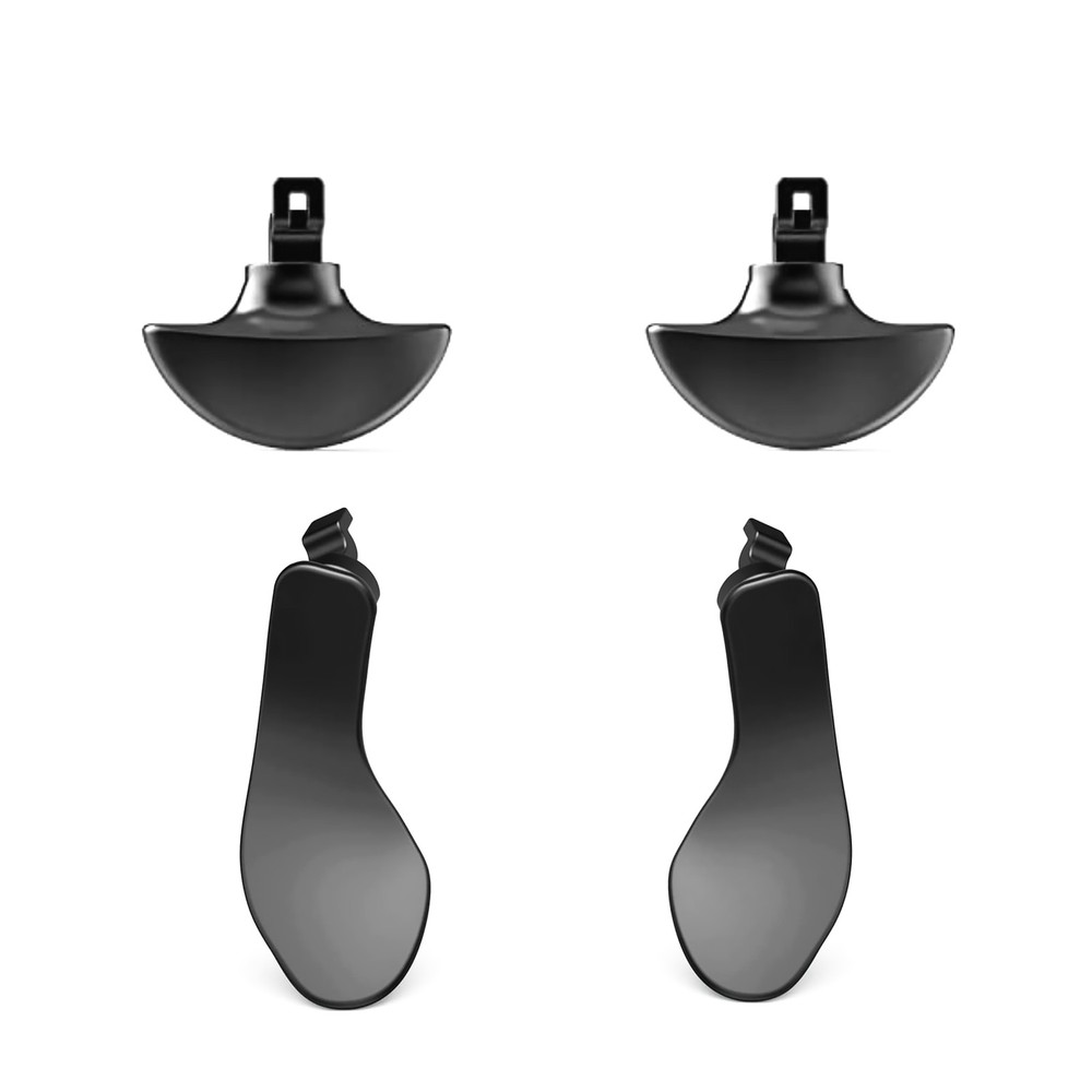 Black Stainless Steel Back Button Paddles For PS5 Edge Controller Replacement