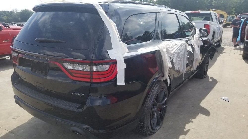 18 DODGE DURANGO SRT 392 INTERIOR DOOR TRIM PANEL FRONT LEFT DRIVER BLACK