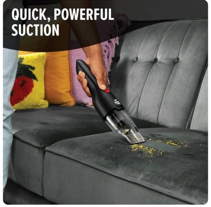 Dirt Devil Cordless Handheld Vacuum, with Crevice and Brush Tools