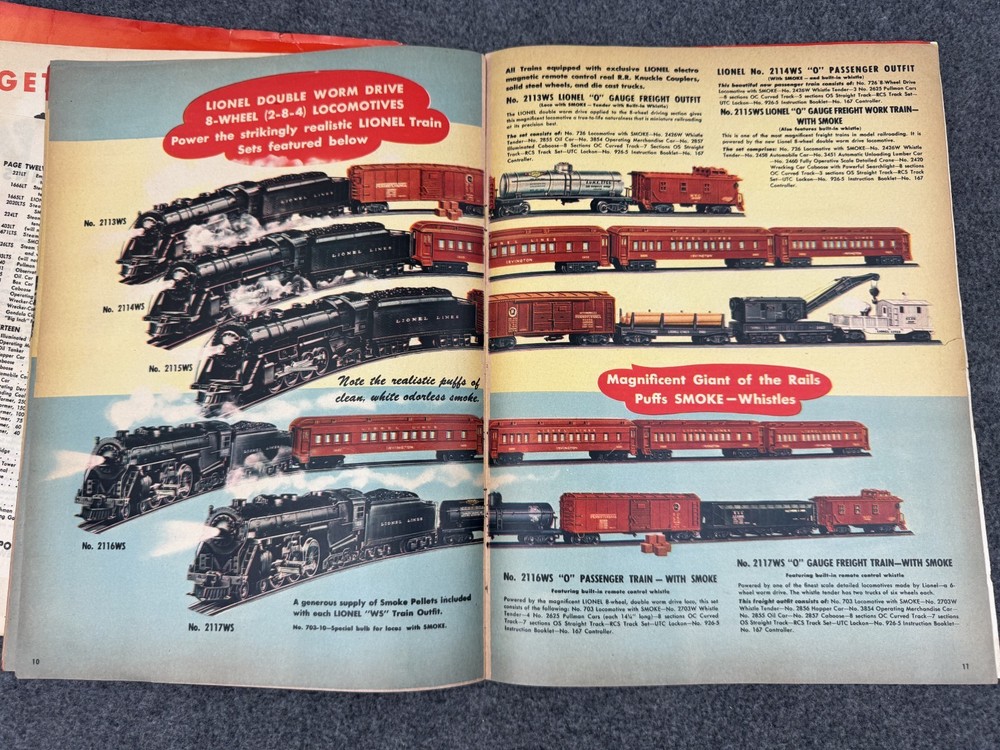 1946 Lionel Model Train Catalog