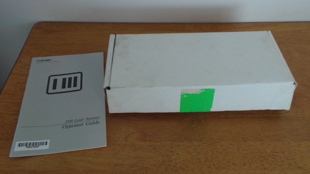 Intermec 1500 Laser Barcode Scanner - New (old stock)