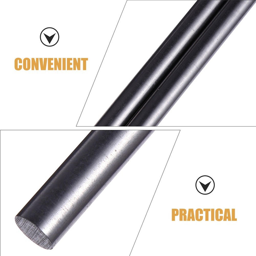 3Pcs Graphite Stirring Rods High Purity Graphite Stick for Casting and Mixing