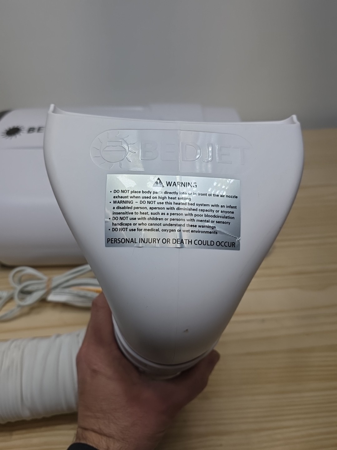 BedJet V2 6002NA Tested ! Forced Air Climate Comfort System Bed Jet Heat Cool