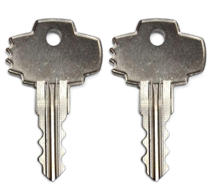 (2) Dynamo Foosball Valley Pool Table Replacement Keys Fort Lock 2255