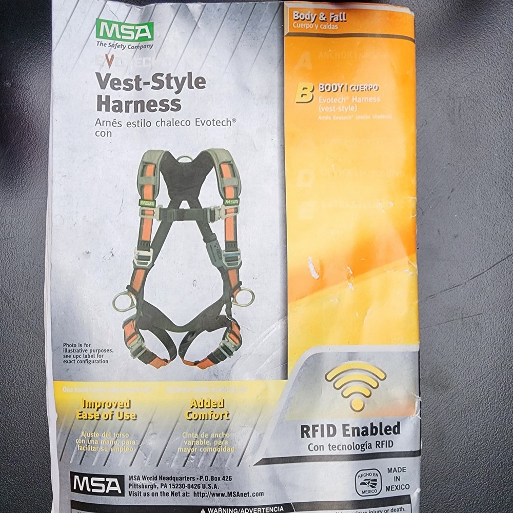 MSA Vest Style Harness