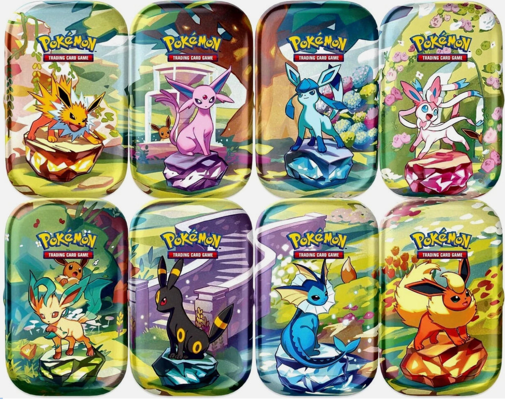 Pokemon Pismatic evolution tins- Fast shipping
