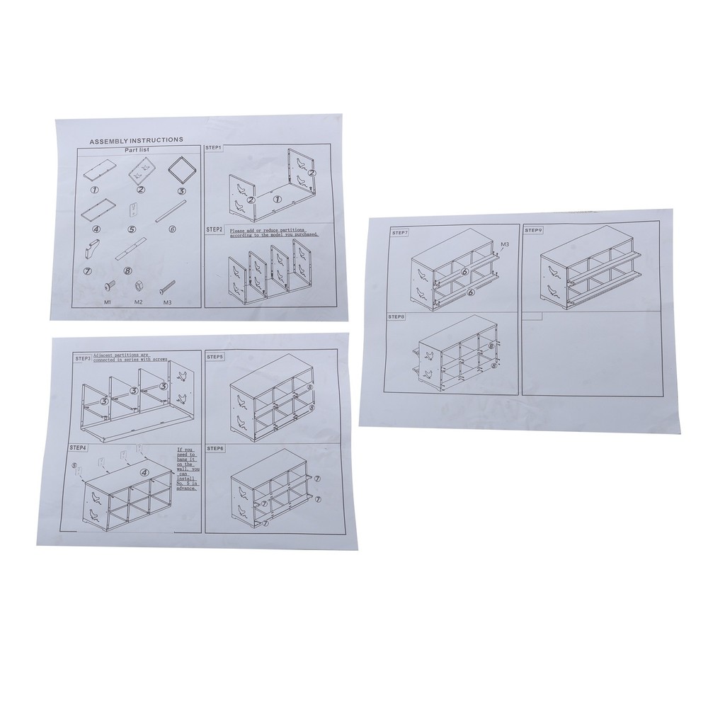 LABLT Chicken Laying Boxes 6 Compartment Nesting Boxes For Chickens