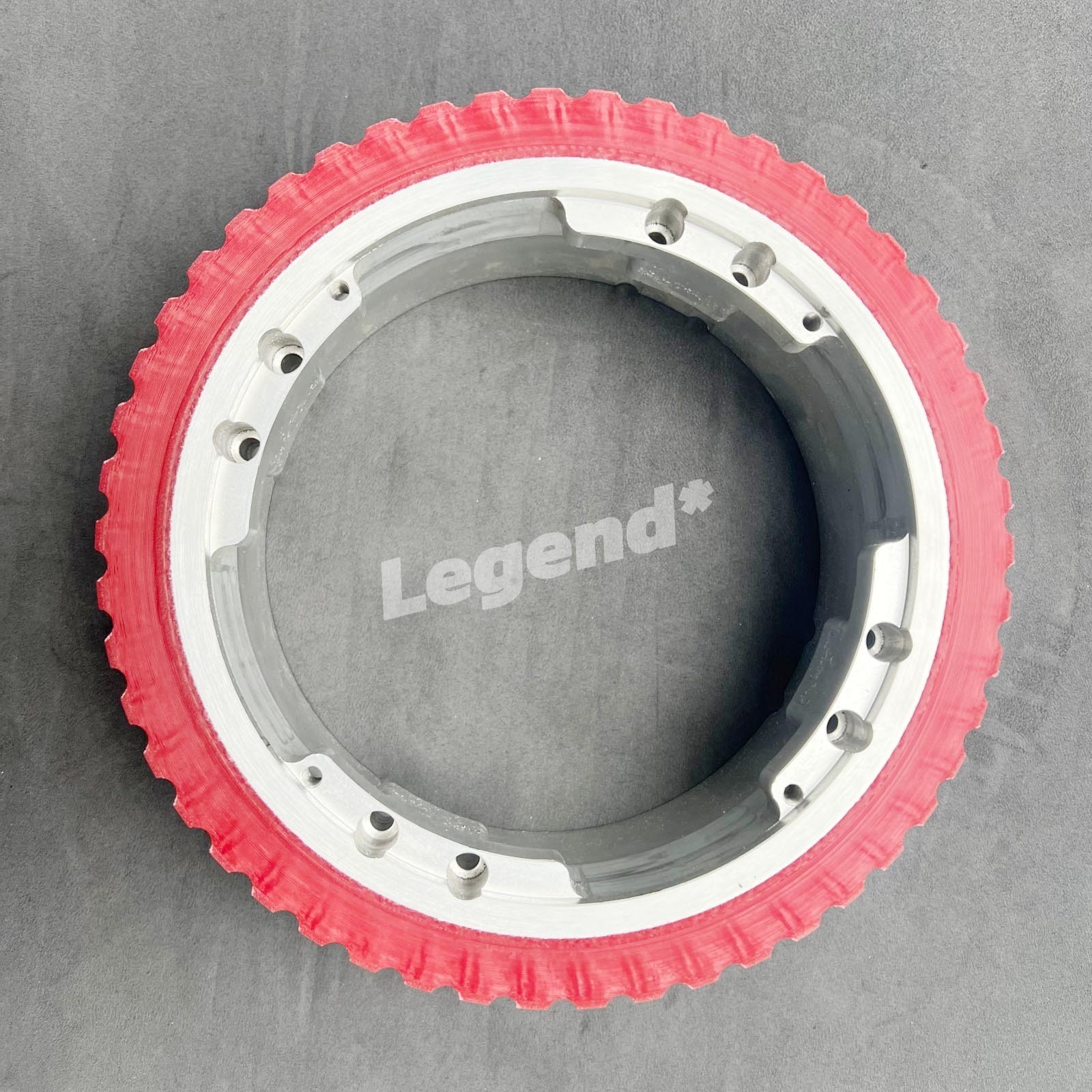 391259 Front Wheel for Tennant B10 EZ 6100 7080 7100 T7 Rider Sweeper Scrubber