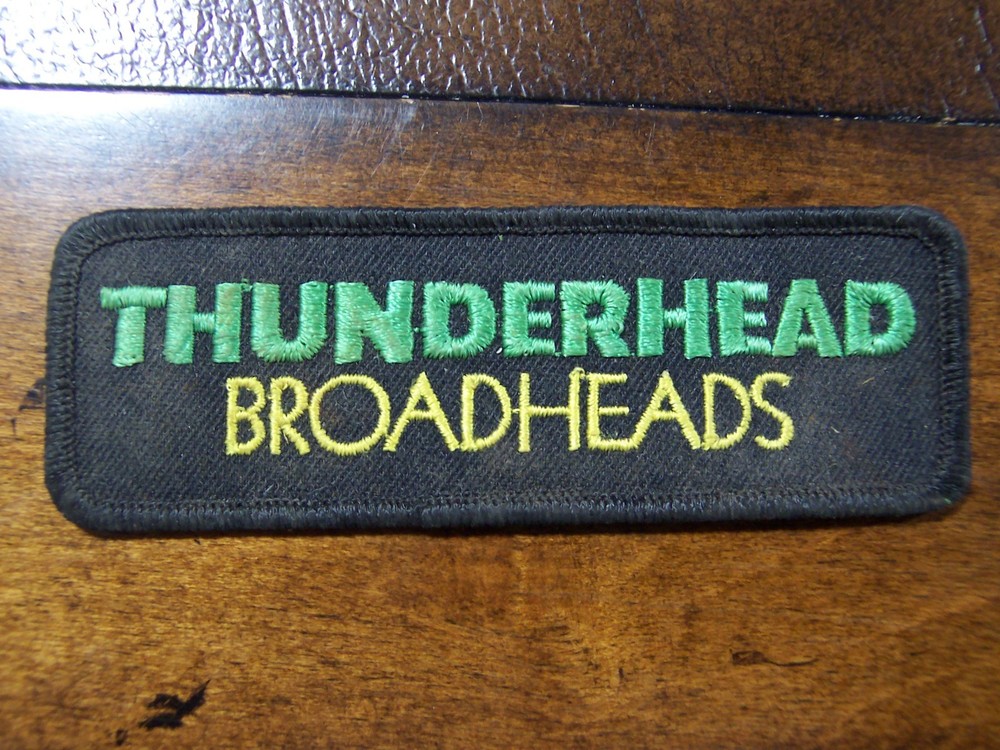 Thunderhead Broadheads Patch Small Vintage