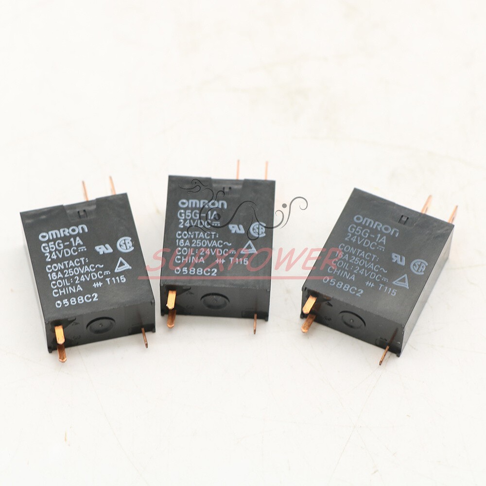 2PC Relay G5G-1A 24VDC