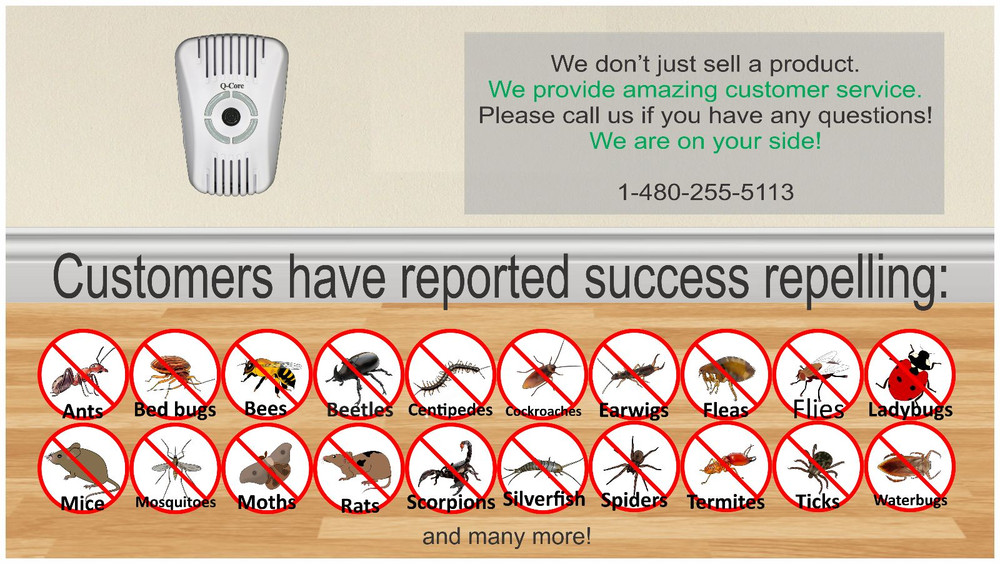 Electronic Pest Control | Cleanrth QuadCore Electronic Pest Repeller