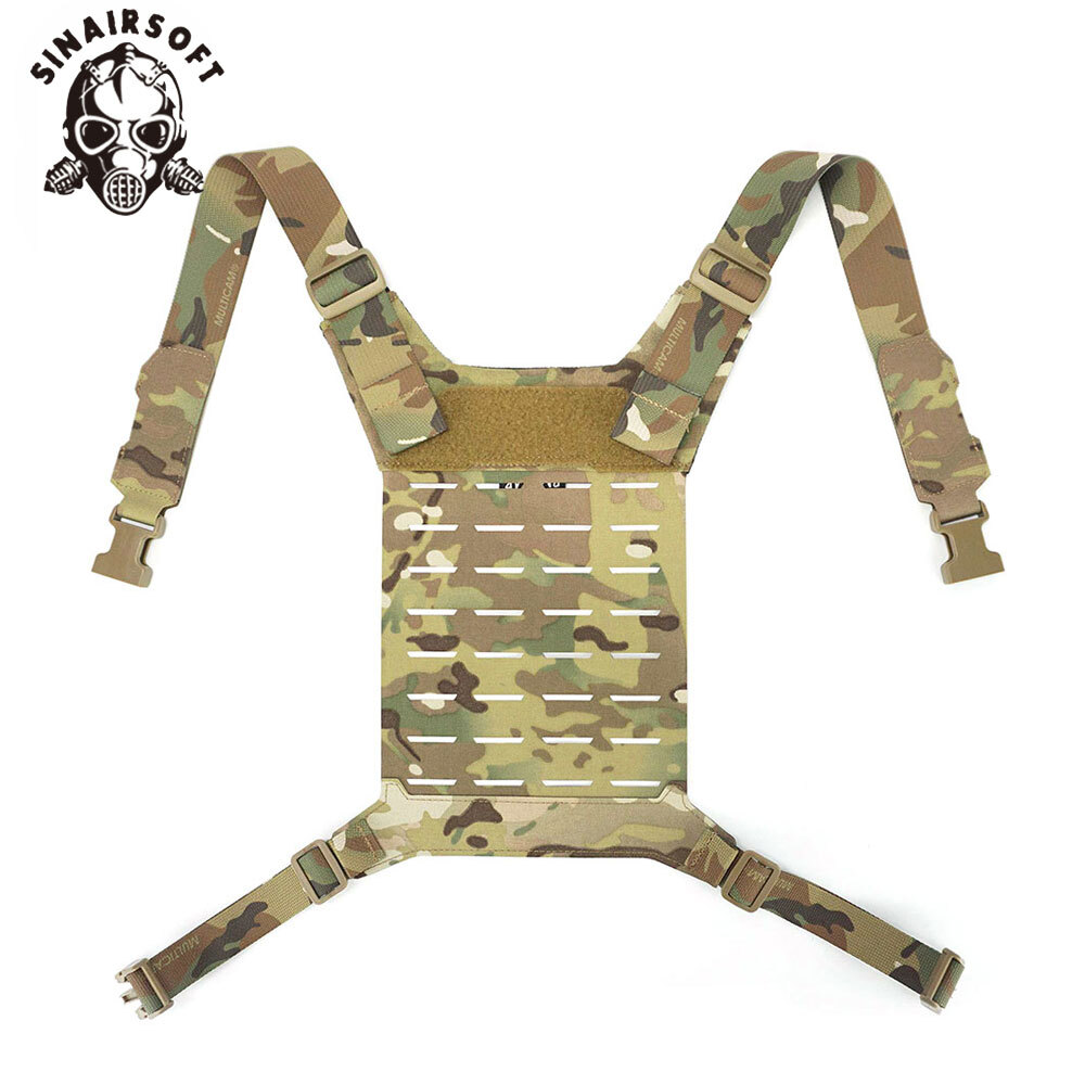 Tactical D3 SS MK Chest Rig MOLLE Universal Vest Back Panel Strap Mount Platform