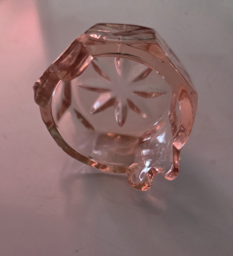 Vintage Pink Handled Salt~
