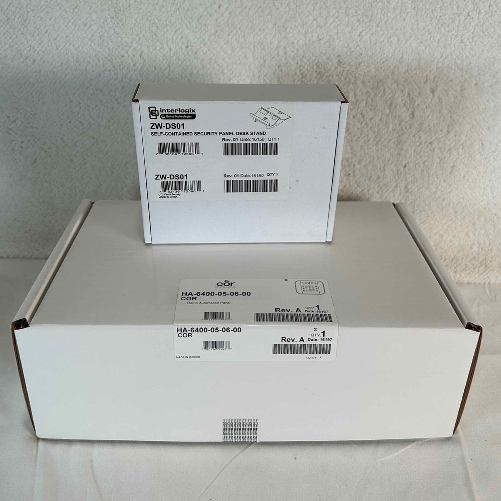 Cor Home Automation Security Panel Stand Interlogix ZW-DS01 HA-6400-05-06-00