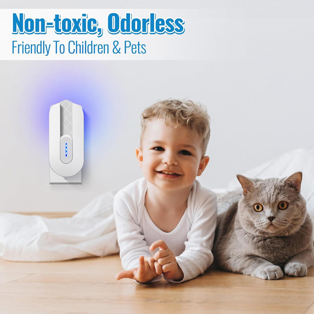 Qualirey 20 Pack Flying Insect Trap Refill Compatible with Bugmd No Buzz Zone