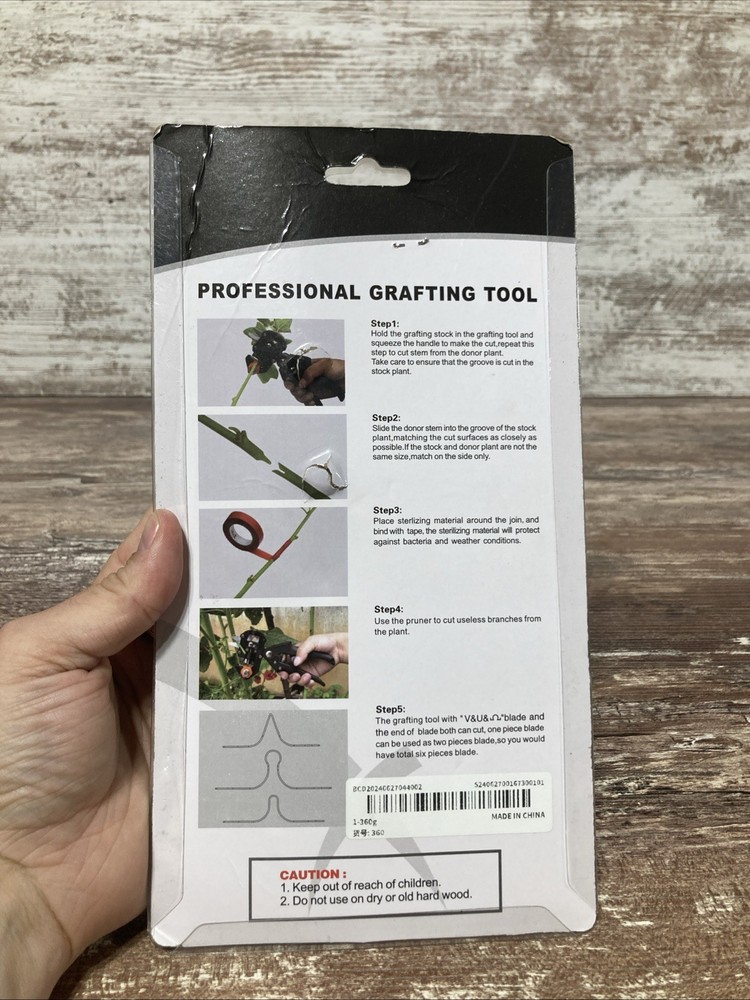 Garden Fruit Tree Grafting Tool, Pruning Shears, Professional Grafting Tool