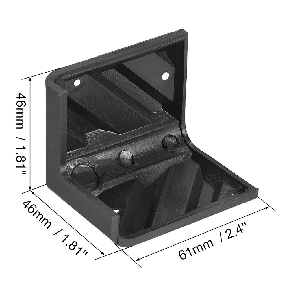 8X Speaker Corner Protectors Cabinet Stackable Guard Wrap Angle Case Protection