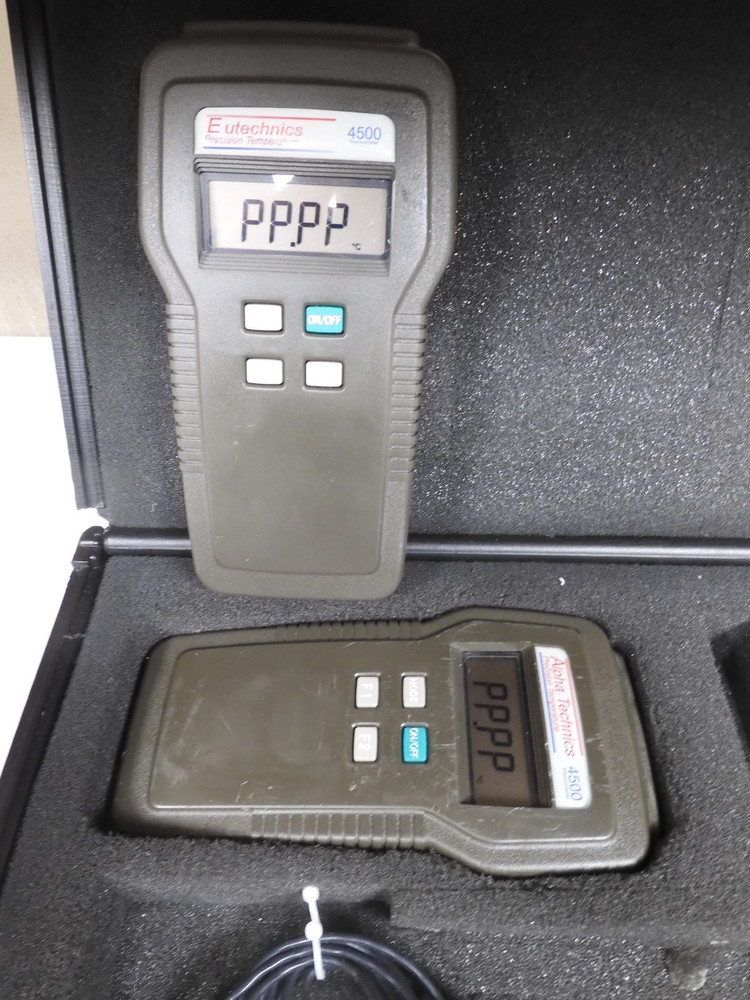 Alpha Technics/Eutechnics - model 4500 - Precision Temp. Thermometers - QG3