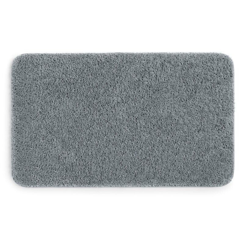 24" X 40" Polyester Bath Rug Skid Resistant Non-Slip Backing Basic Everyday New