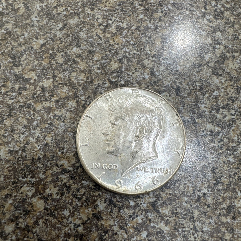 1966 Kennedy Half Dollar 40% silver